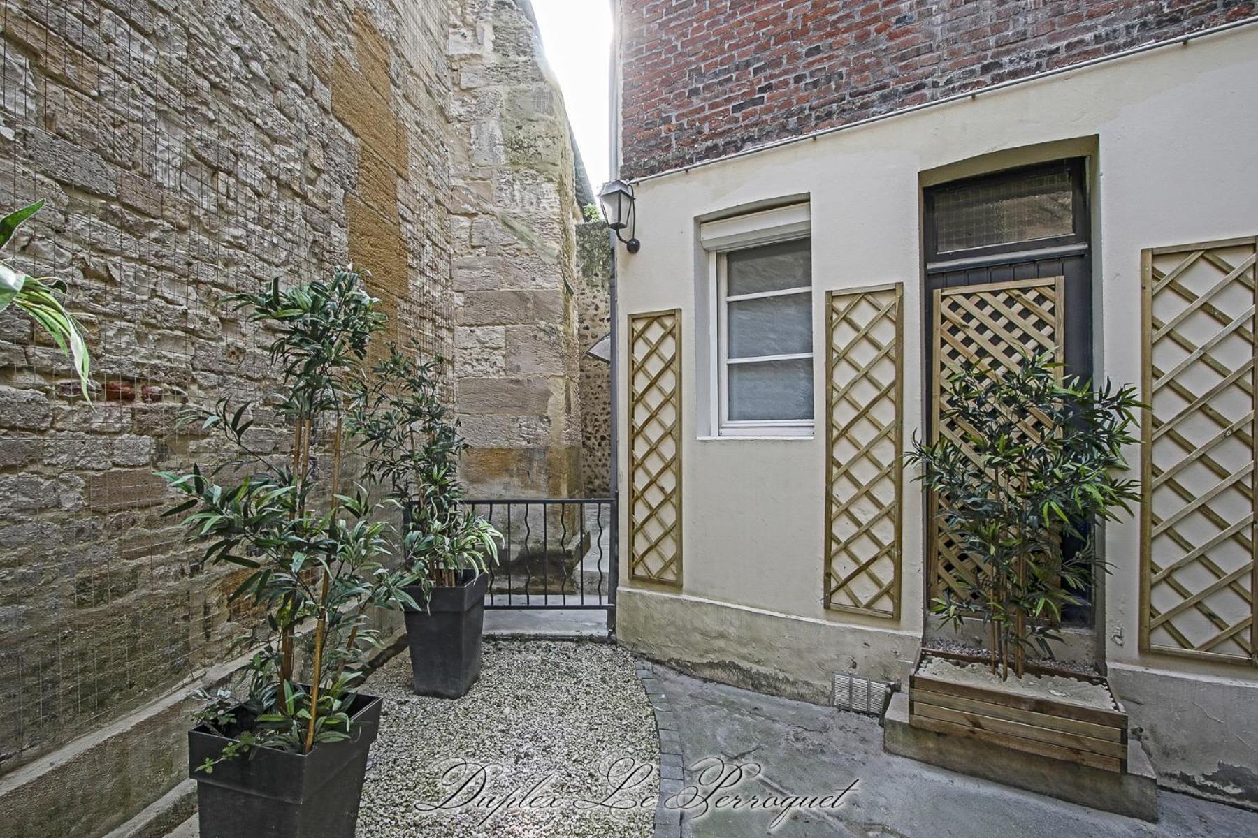 Appartement La Venelle des Greniers à Sel à Honfleur Chambre photo